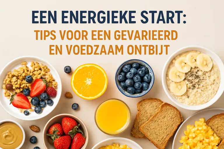 Een energieke start: tips voor een gevarieerd en voedzaam ontbijt